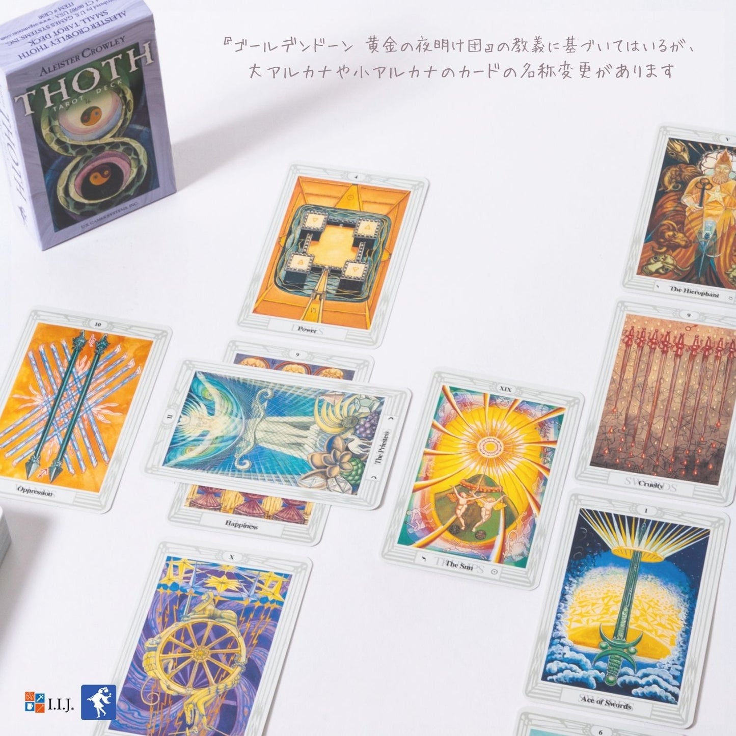 アレイスター クロウリー トート タロット スモール デッキ <US> Aleister Crowley Thoth Tarot Deck Small