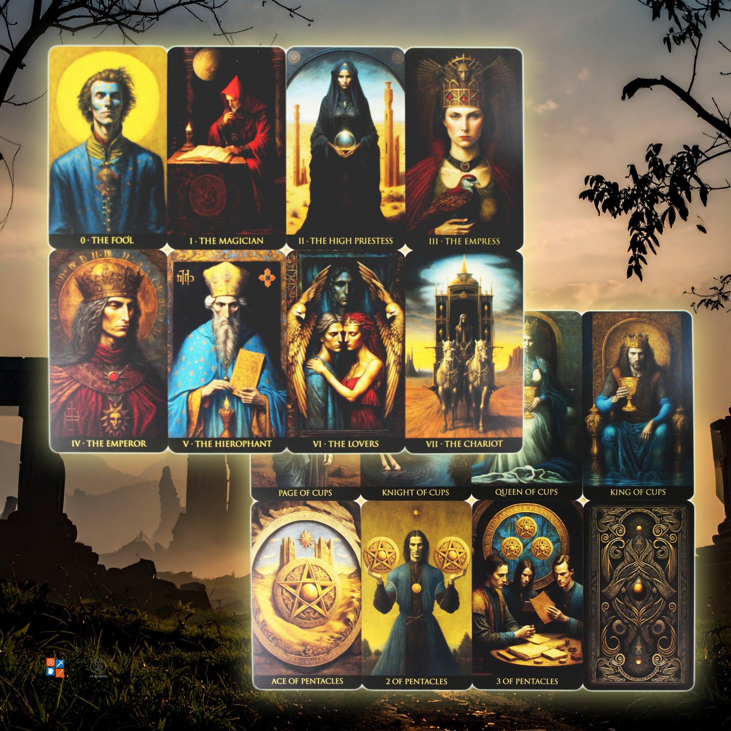ウィスパーズ・オブ・タイム・タロット Whispers of Time Tarot