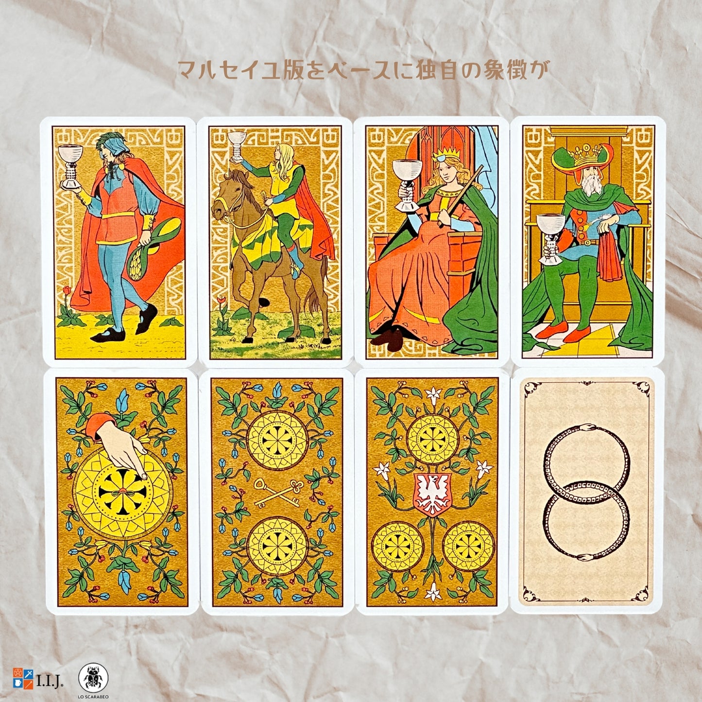 シンボリック タロット オブ ヴィルト ミニ Symbolic Tarot of Wirth MINI
