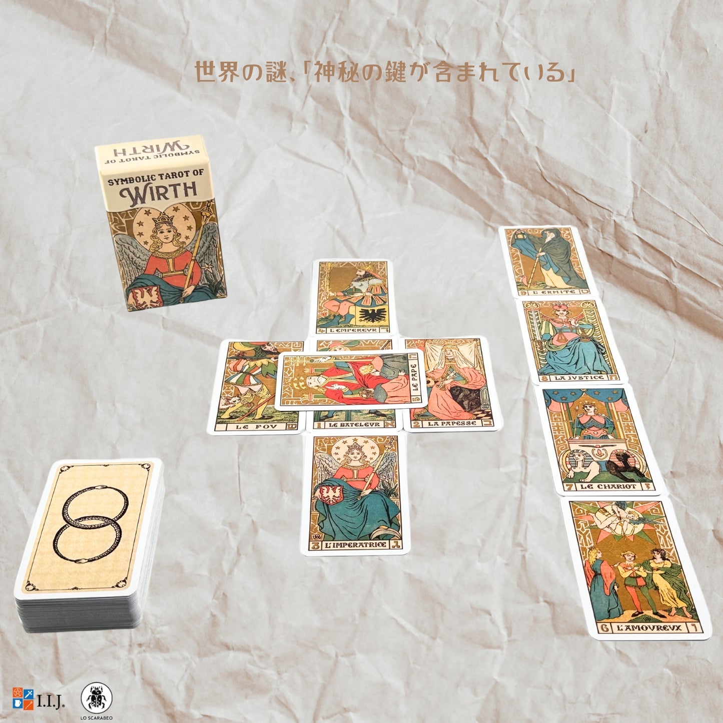 シンボリック タロット オブ ヴィルト ミニ Symbolic Tarot of Wirth MINI