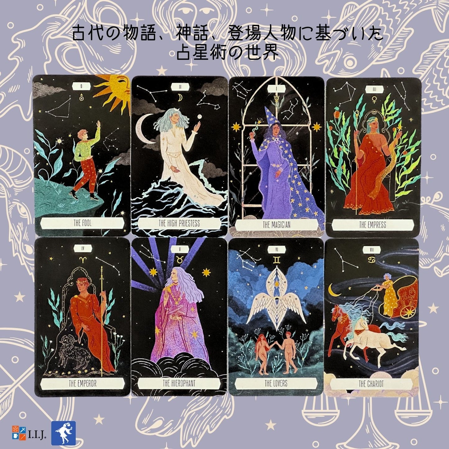 ゾディアック タロット(缶入り) Zodiac Tarot in a Tin