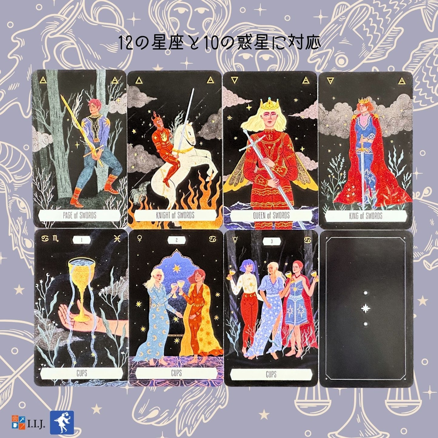 ゾディアック タロット(缶入り) Zodiac Tarot in a Tin