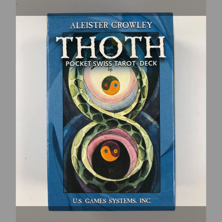 【アウトレット】 アレイスター クロウリー トート タロット ポケット デッキ ＜US＞　Aleister Crowley Thoth Tarot Deck Pocket
