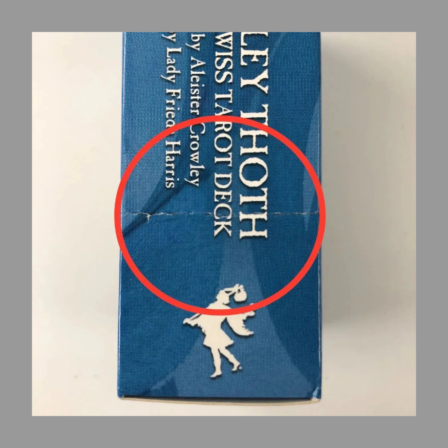 【アウトレット】 アレイスター クロウリー トート タロット ポケット デッキ ＜US＞　Aleister Crowley Thoth Tarot Deck Pocket