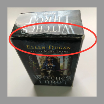 【アウトレット】 ウィッチ タロット ミニ　Witches Tarot MINI