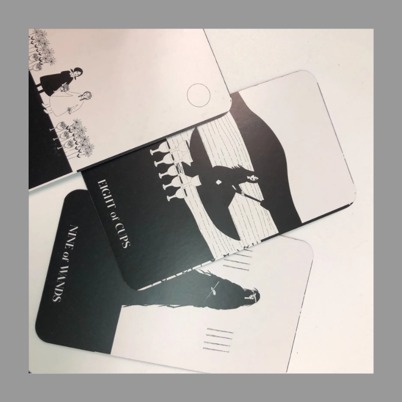 【アウトレット】 ブラック・バイオレット・タロット Black Violet Tarot