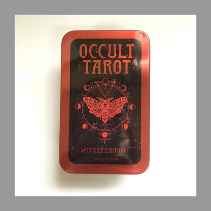 【アウトレット】 オカルト・タロット・ポケット・エディション 缶入り Occult Tarot Pocket Tin Edition