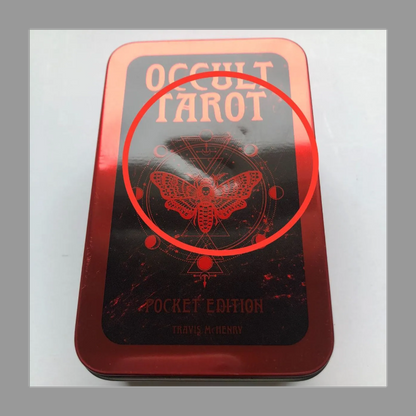【アウトレット】 オカルト・タロット・ポケット・エディション 缶入り Occult Tarot Pocket Tin Edition
