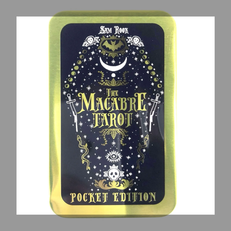 【アウトレット】 マカブル・タロット・ポケット・エディション 缶入り Macabre Tarot Pocket Edition
