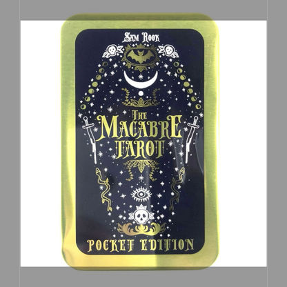 【アウトレット】 マカブル・タロット・ポケット・エディション 缶入り Macabre Tarot Pocket Edition