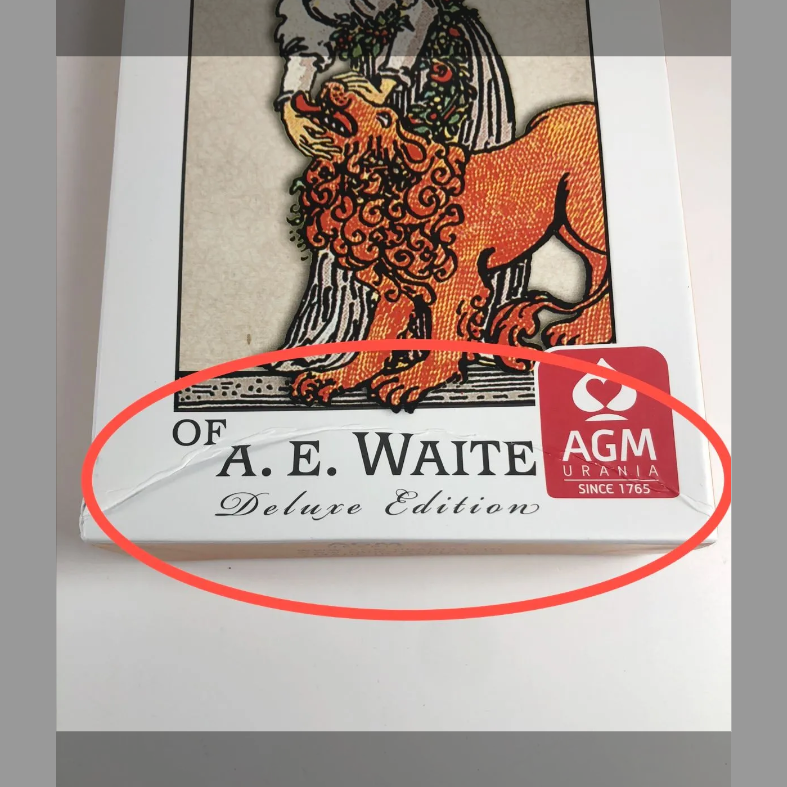【アウトレット】 プレミアム ライダー デラックス アーサー・エドワード版 Premium Tarot of A.E Waite