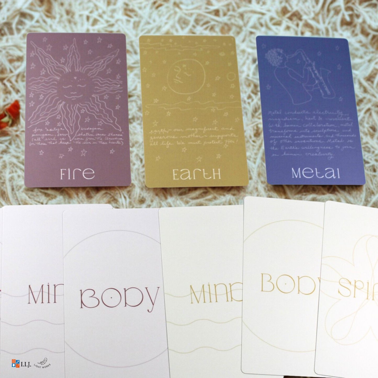 YIN & YANG 5th ELEMENTS Oracle Card
