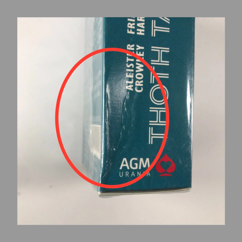 【アウトレット】 アレイスター クロウリー トート タロット ポケットサイズ ＜AGM＞ Aleister Crowley Thoth Tarot