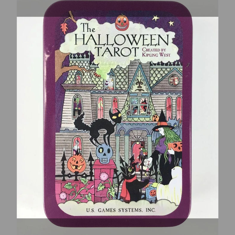 【アウトレット】 ハロウィン・タロット 缶入り Halloween Tarot in a Tin