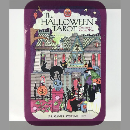 【アウトレット】 ハロウィン・タロット 缶入り Halloween Tarot in a Tin