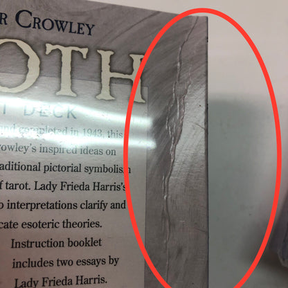 【アウトレット】 アレイスター クロウリー トート タロット プレミア ＜US＞ Crowley Thoth Tarot Deck ? Premier Edition