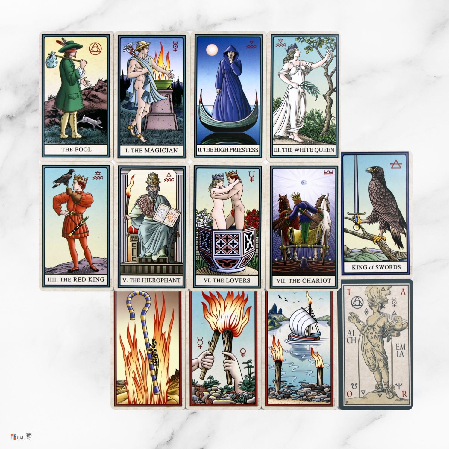 アルケミカル・タロット・リイマジンド The Alchemical Tarot Reimagined