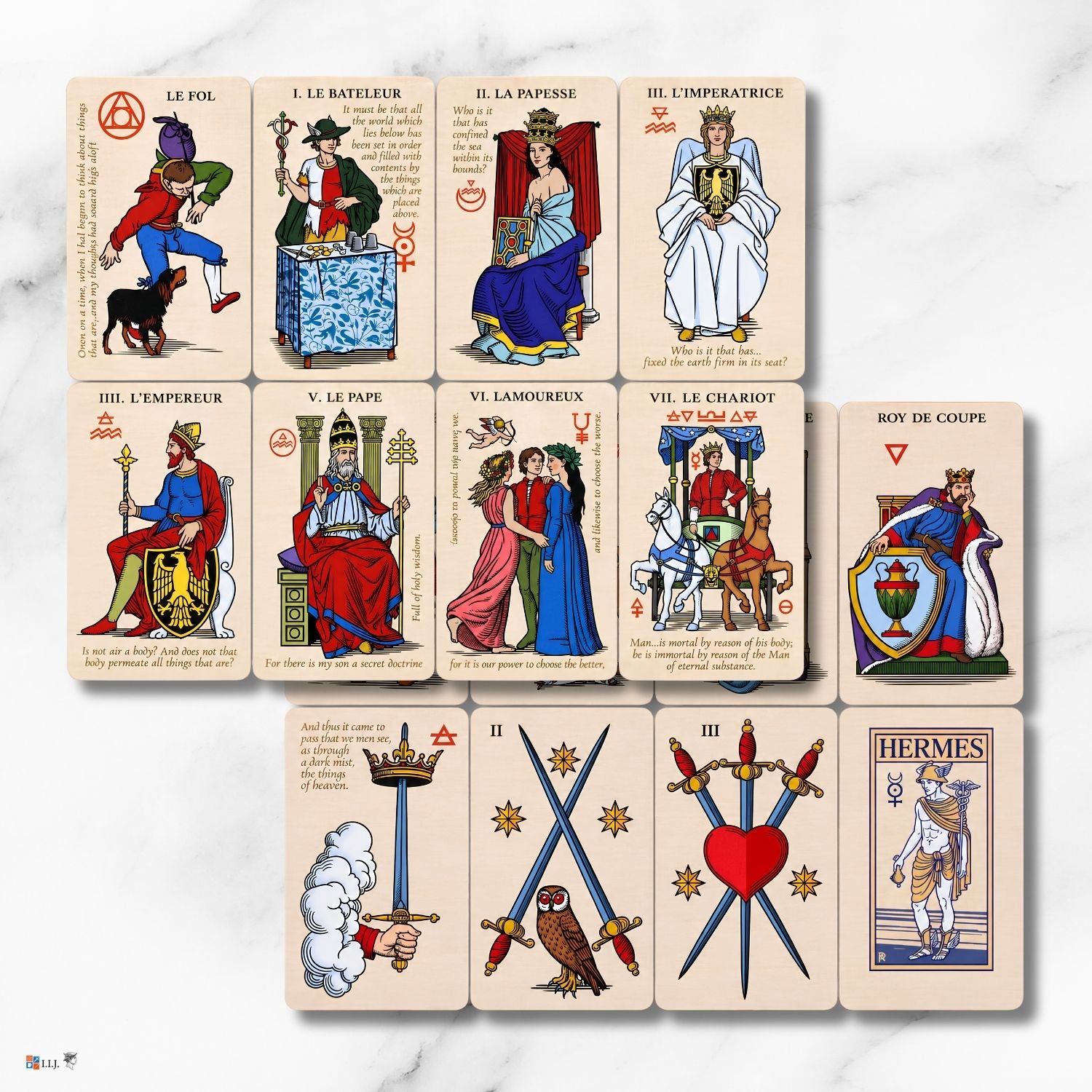 アルケミカル・タロット・オブ・マルセイユ The Alchemical Tarot of Marseille