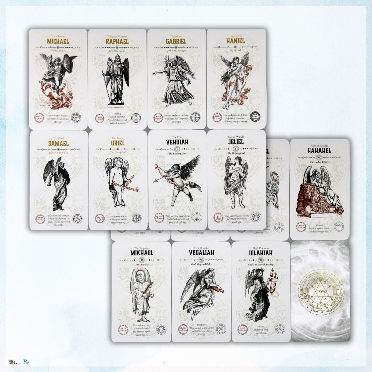 エンジェル・タロット・ポケット・エディション 缶入り Angel Tarot