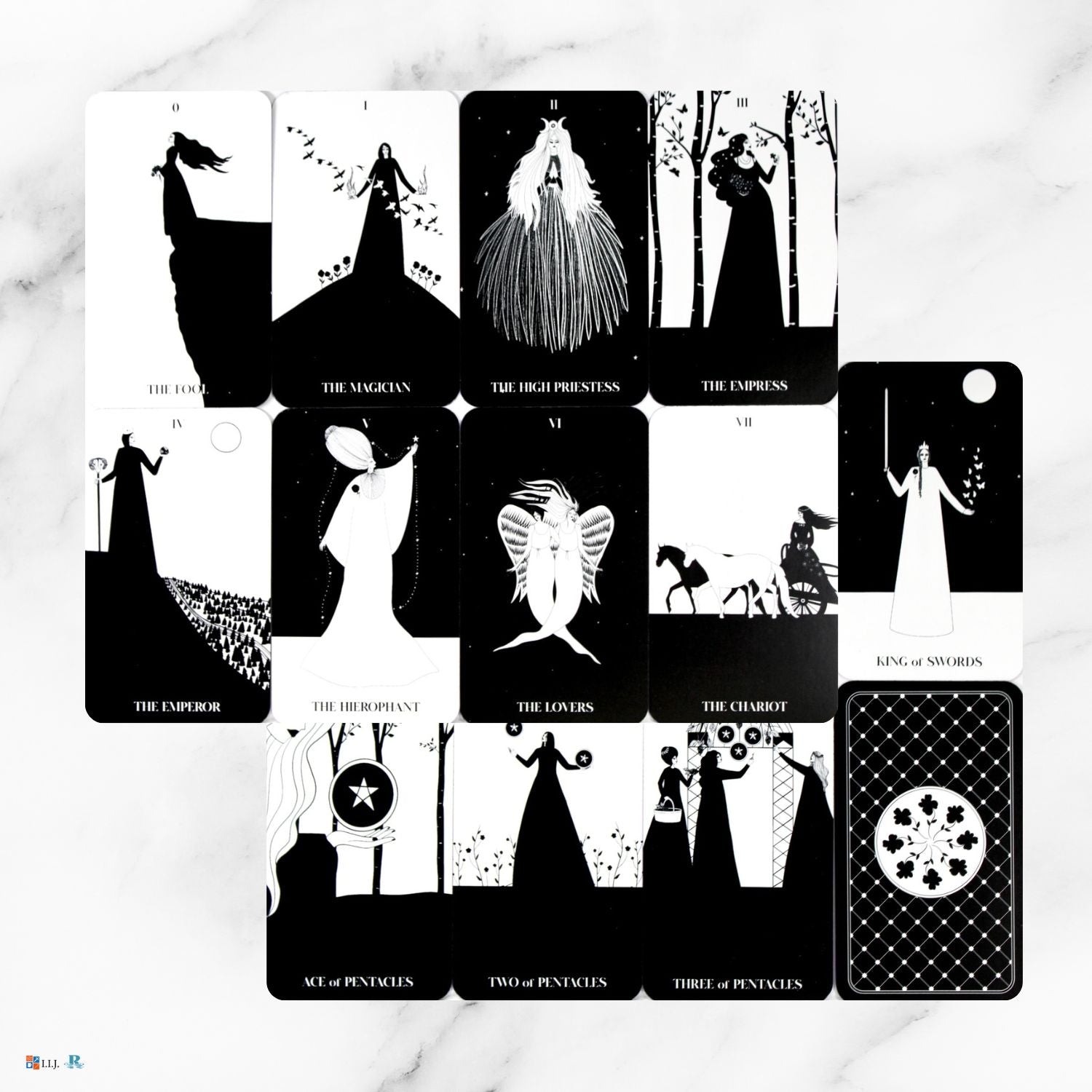 ブラック・バイオレット・タロット Black Violet Tarot – クロノス