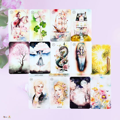 スイート ブロッサム ルノルマンカード　Sweet Blossom Lenormand
