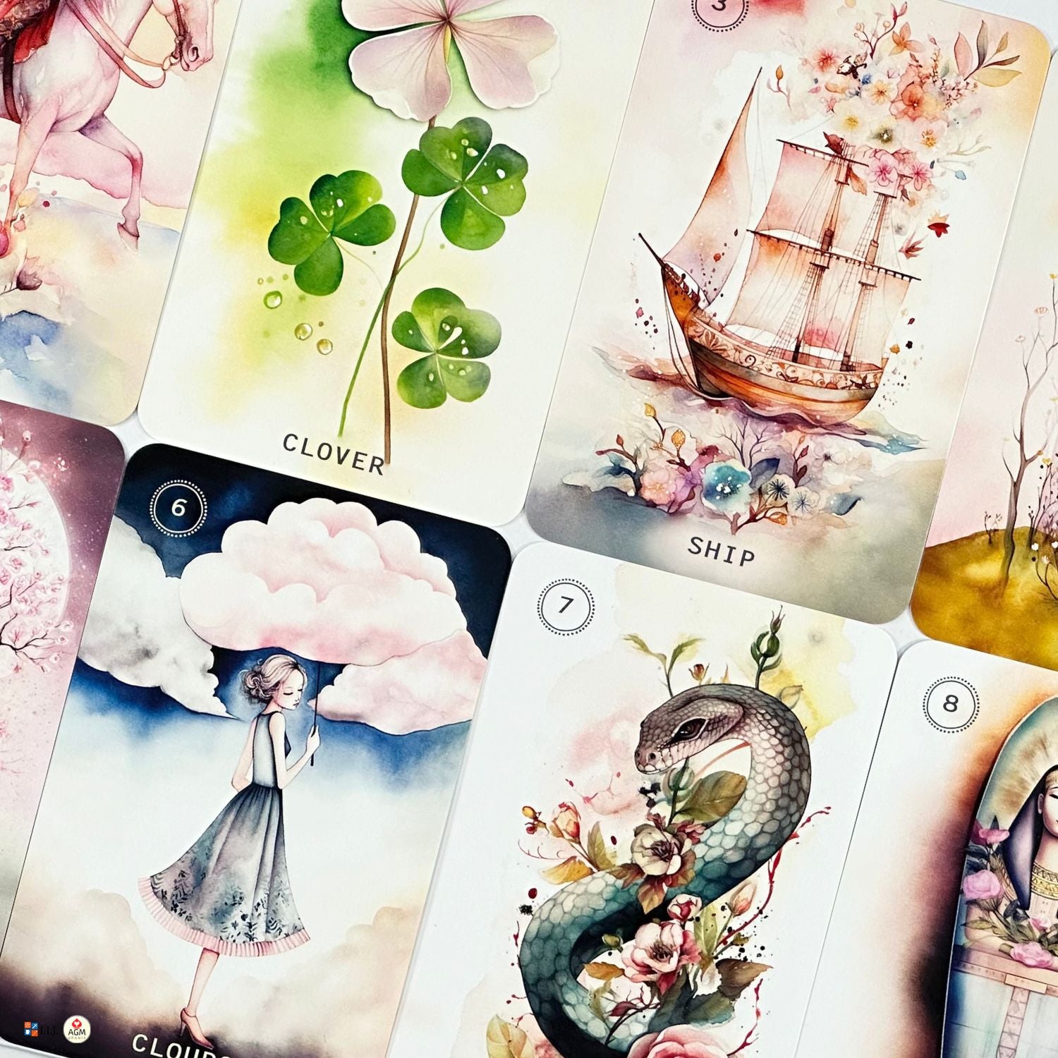 スイート ブロッサム ルノルマンカード　Sweet Blossom Lenormand