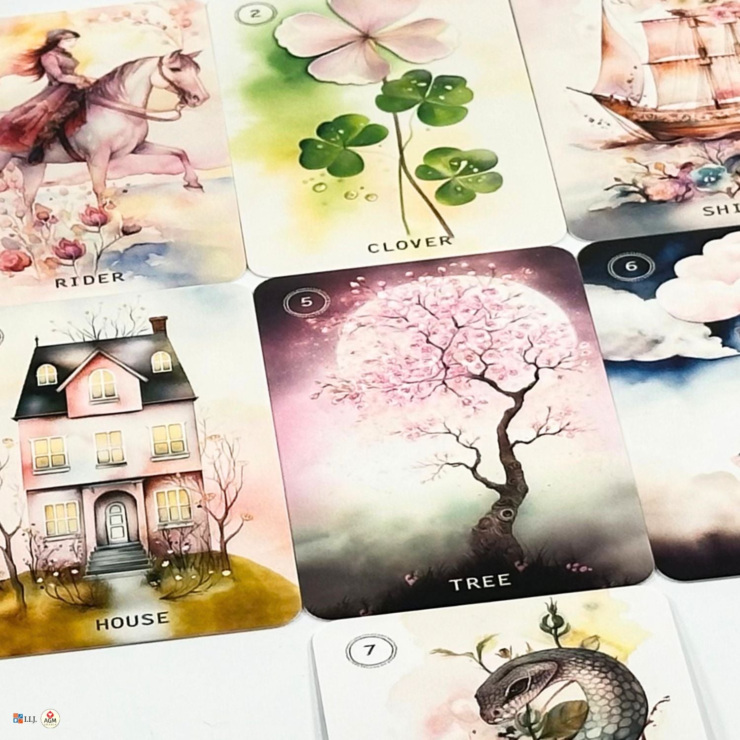 スイート ブロッサム ルノルマンカード　Sweet Blossom Lenormand