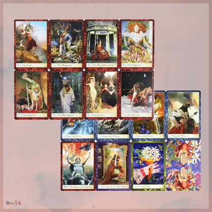 ブーディカズ・タロット・オブ・アースリー・ディライツ Boadicea's Tarot of Earthly Delights