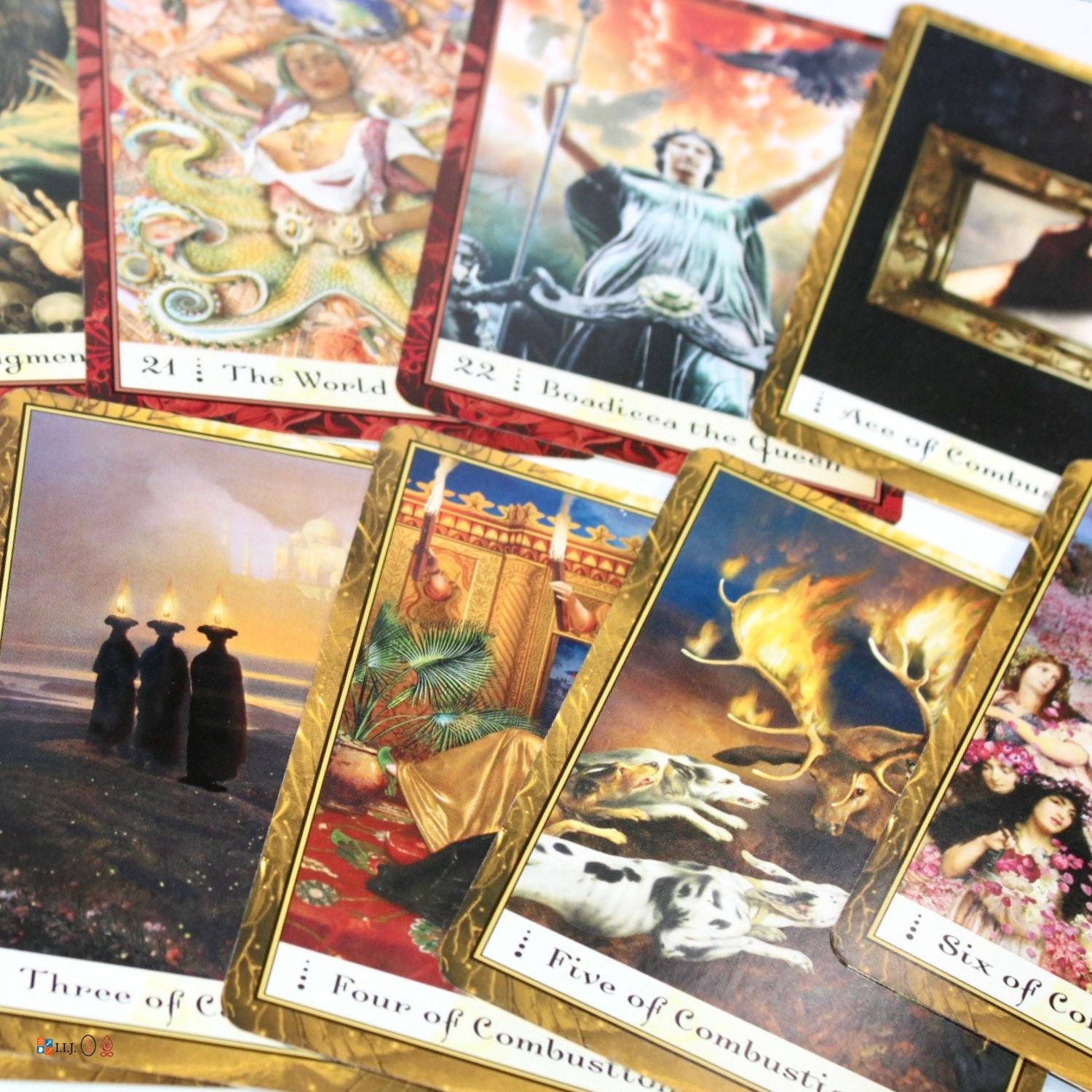 ブーディカズ・タロット・オブ・アースリー・ディライツ Boadicea's Tarot of Earthly Delights