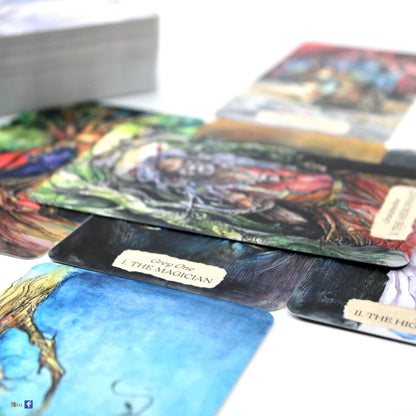 ボーンストーン＆アースフレッシュ・タロット：ザ・リアウェイクニング Bonestone & Earthflesh Tarot: The Reawakening