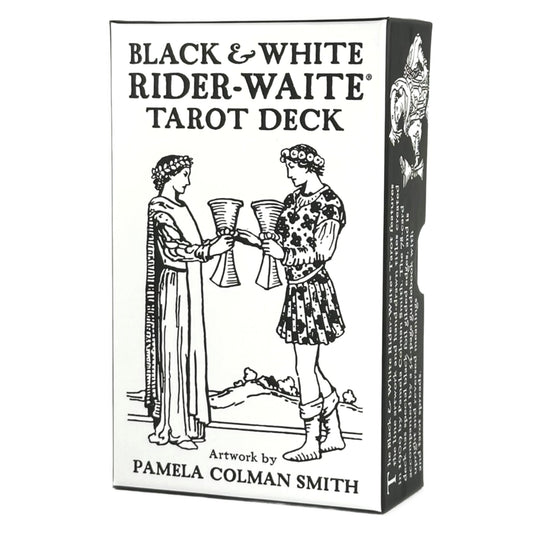 ブラック＆ホワイト ライダー・ウェイト タロット Black & White Rider-Waite Tarot Deck