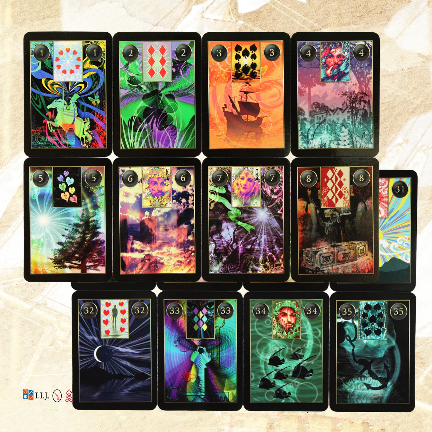 ルノルマン・カートマンシー Lenormand Cartomancy