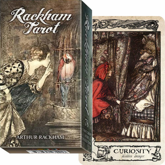 【タロットカード】 【風変わりな絵画調】ラッカム タロット　日本語解説書付き　Rackham Tarot　占い　タロット　タロットカード　送料無料