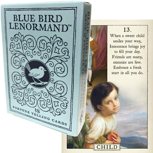 ブルーバード・ルノルマンカード　Blue Bird Lenormand