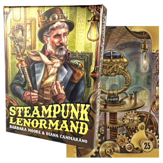 スチームパンク ルノルマン オラクル カード　Steampunk Lenormand