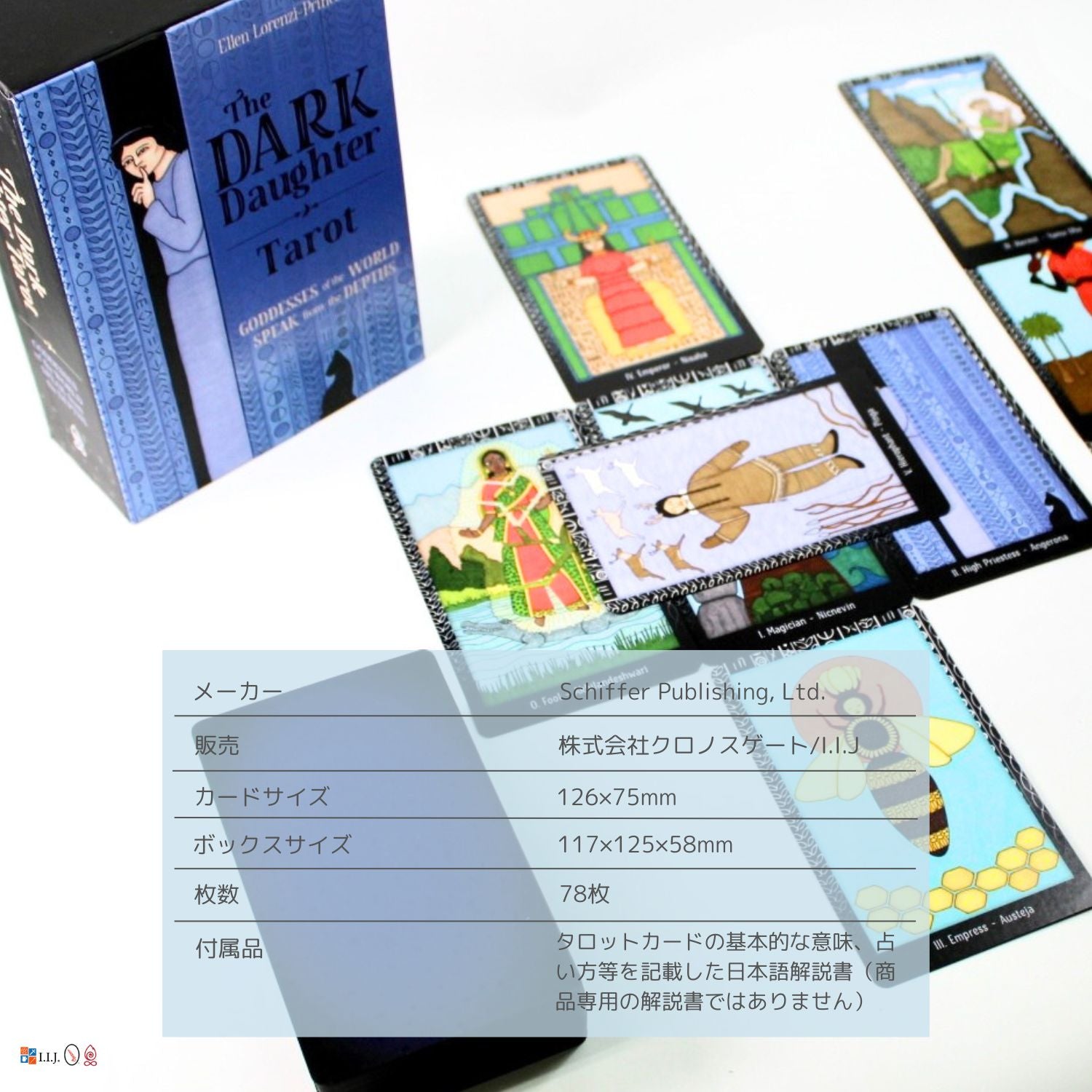 ダーク・ドーター・タロット The Dark Daughter Tarot