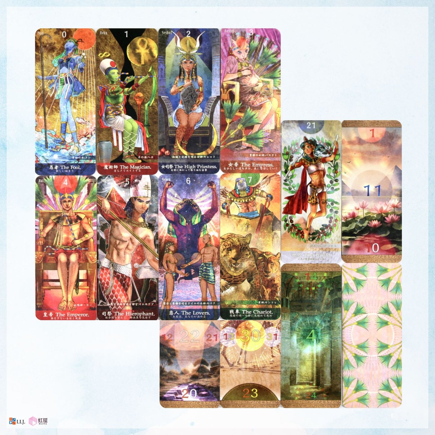 エジプト神話タロット&オラクル Egyptian Mythology Tarot Oracle