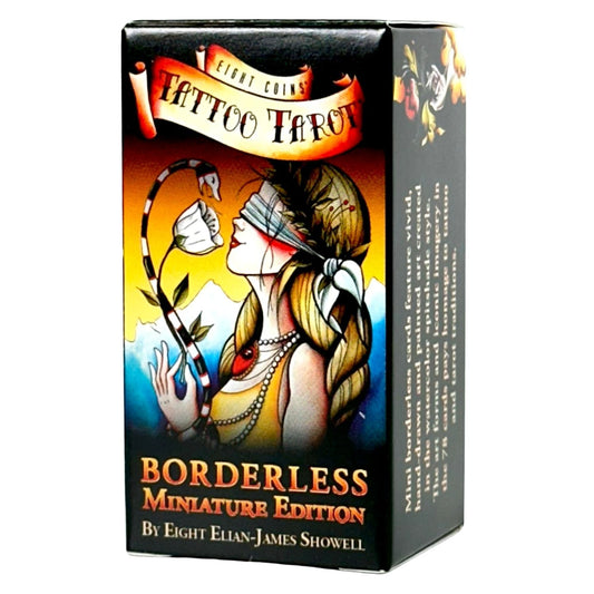 エイト・コインズ・タトゥー・タロット ボーダレス ミニ Eight Coins Tattoo Tarot Borderless Miniature Edition