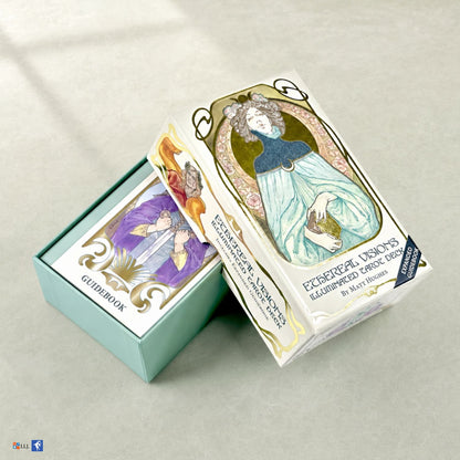 Ethereal Visions: Illuminated Tarot Deck