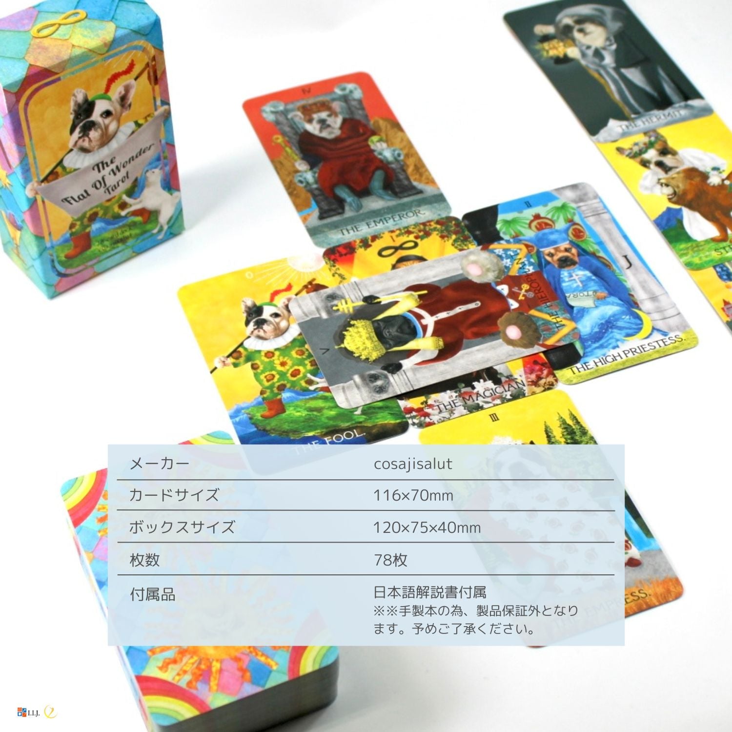 フラット・オブ・ワンダー・タロット The Flat of Wonder Tarot