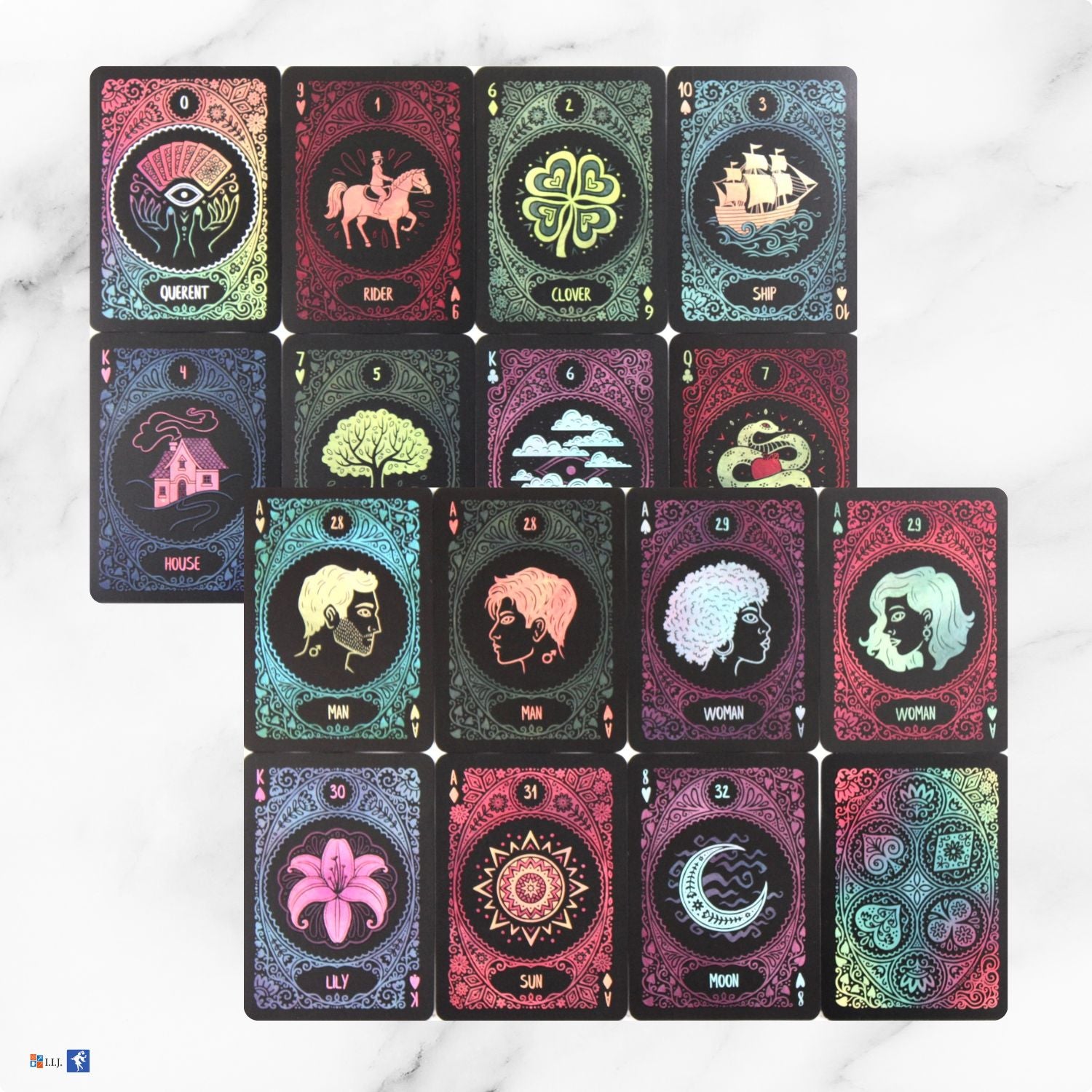 フォークアート・ルノルマン Folk Art Lenormand