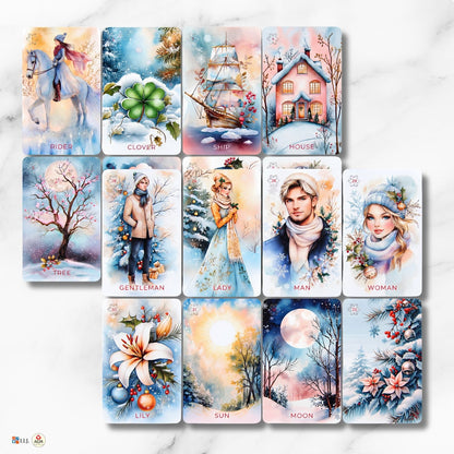 フロステッド・ドリームス・ルノルマン Frosted Dreams Lenormand