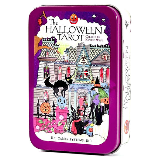 ハロウィン・タロット 缶入り Halloween Tarot in a Tin