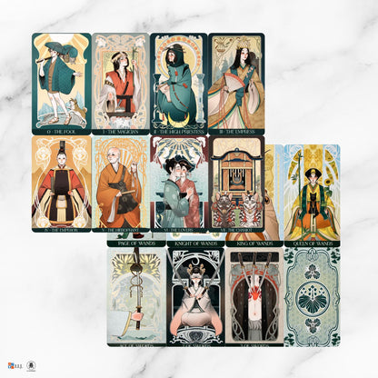 ジャパニーズ・アールヌーボー・タロット Japanese Art Nouveau Tarot