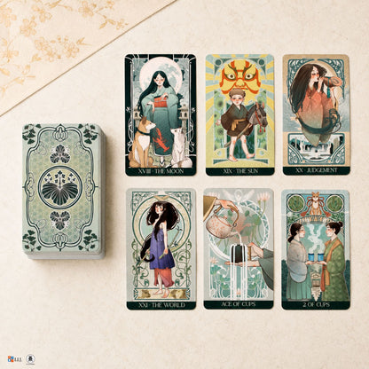 ジャパニーズ・アールヌーボー・タロット Japanese Art Nouveau Tarot