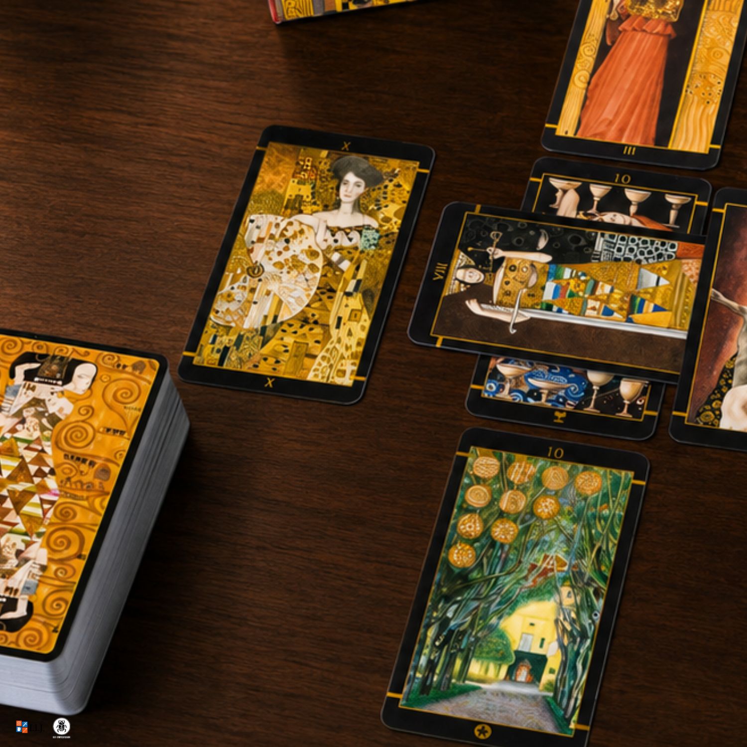 クリムト タロット ゴールデン ミニ エディション KLIMT TAROT POCKET