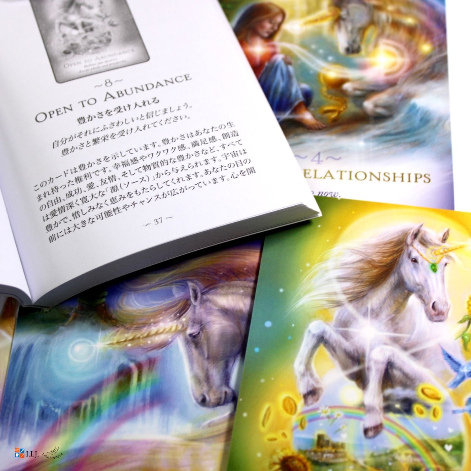 Ships December 11th Magic of the Unicorn Oracle Cards 
