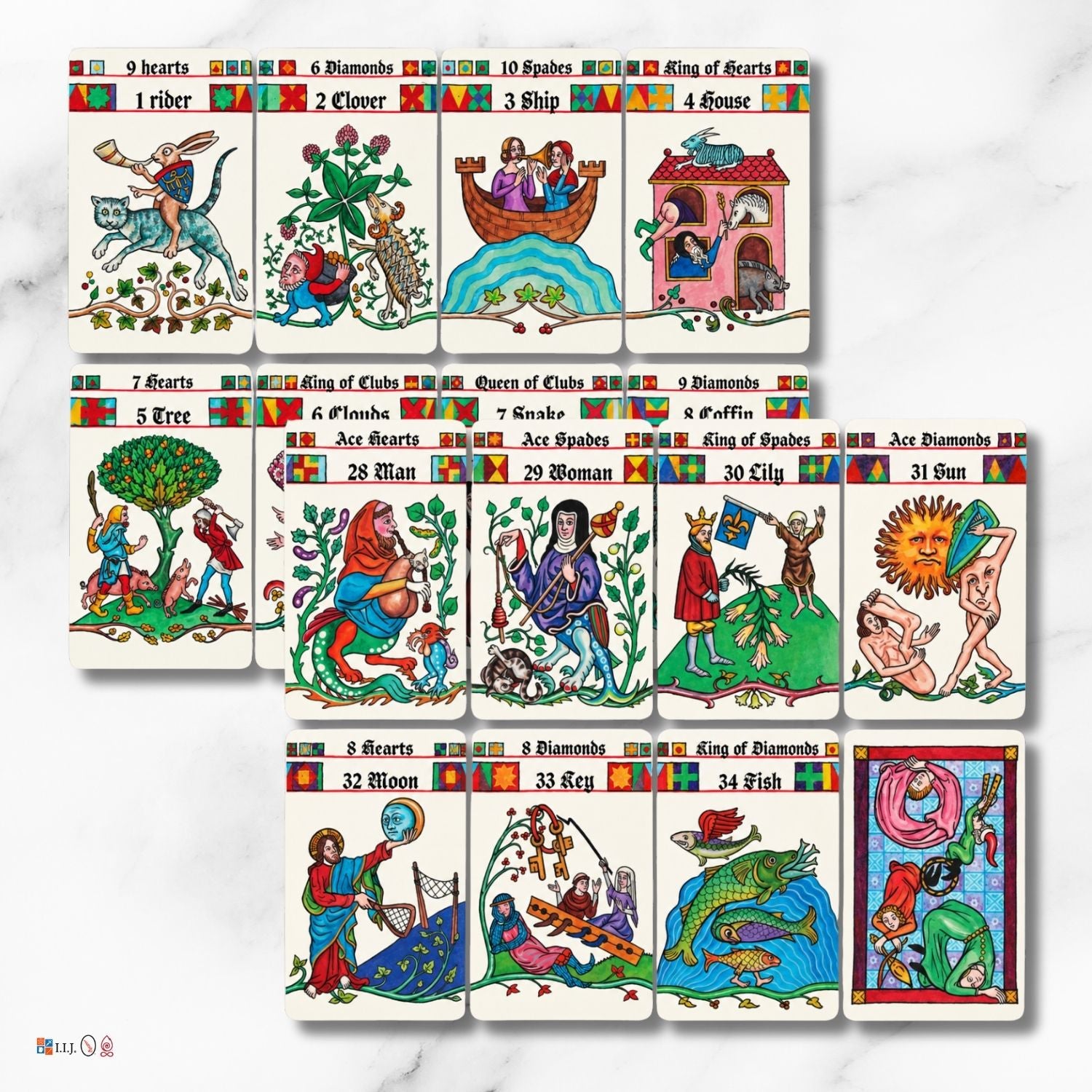 マージナル・ルノルマン The Marginal Lenormand