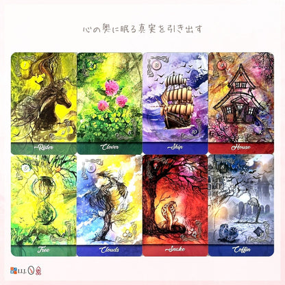 ミラー・トゥルース・ルノルマンカード　Mirror Truth Lenormand Cards