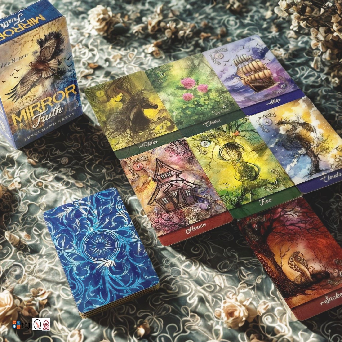 ミラー・トゥルース・ルノルマンカード　Mirror Truth Lenormand Cards